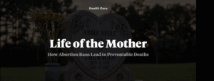 Pulitzer : public service award on abortion